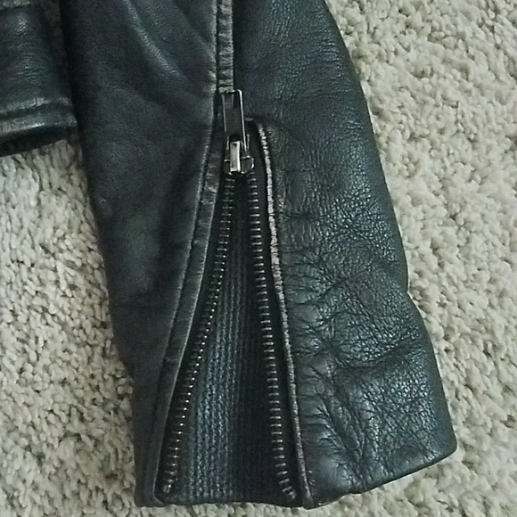 LAMARQUE 100% leather biker jacket - Picture 3 of 8